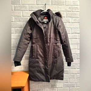 Columbia winter jacket, size small, grey